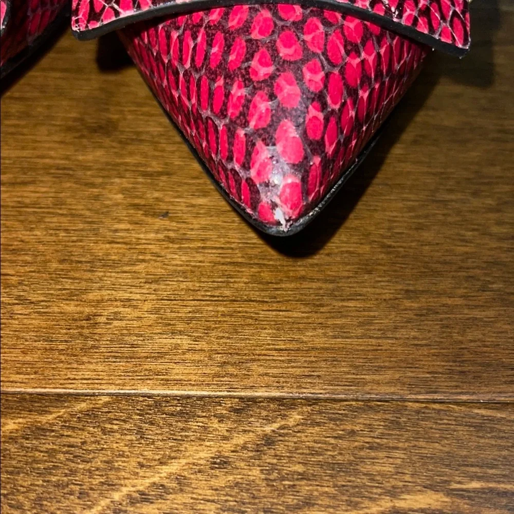 BELLS & BECKS SIZE 42 Stylish Women's Pink Patterned Flats - Picture 11 of 12
